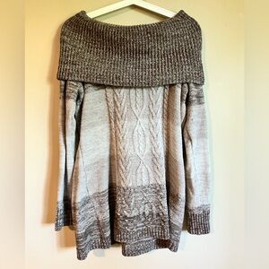 Canyon River Blues Textured Brown Sweater